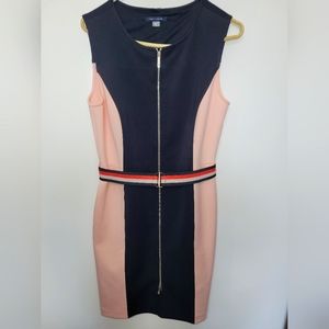 Calvin Klein Zip-up Scuba Dress